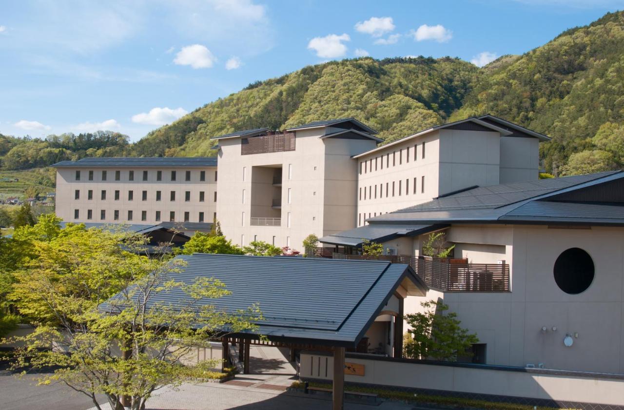 Hotel Iizaka Onsen Surikamitei Ohtori Fukushima  Exterior foto
