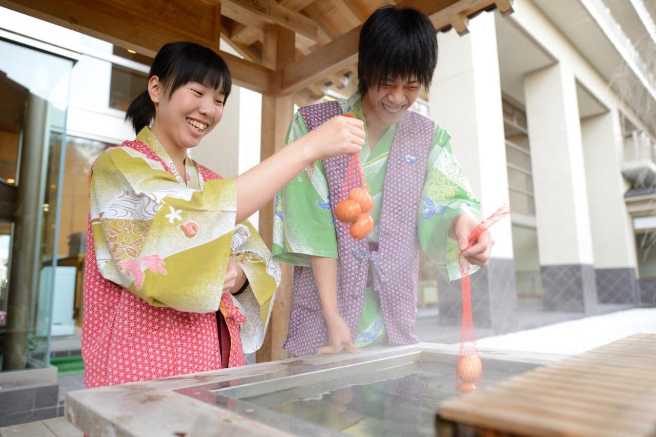 Hotel Iizaka Onsen Surikamitei Ohtori Fukushima  Exterior foto